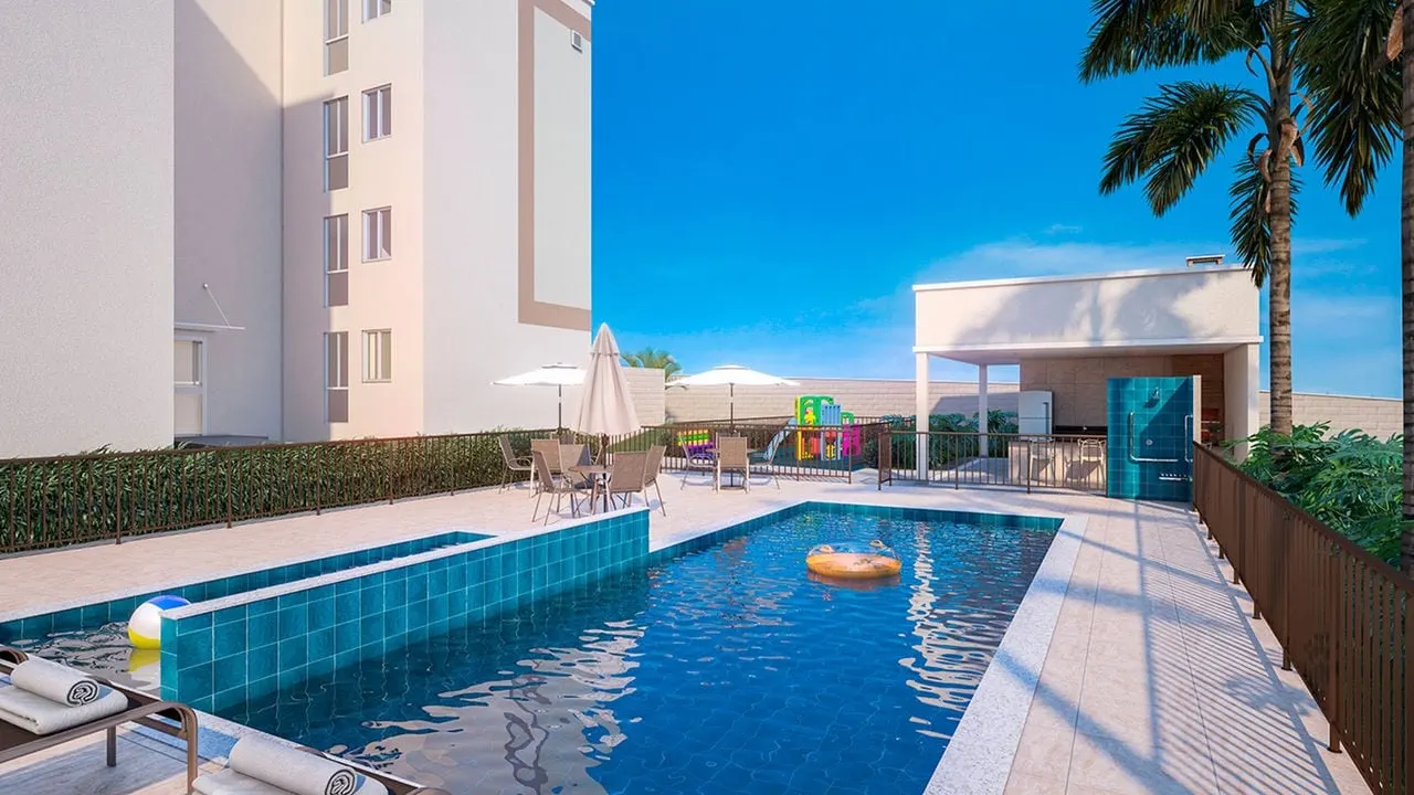 Parque Andino: Piscina, imagem ilustrativa